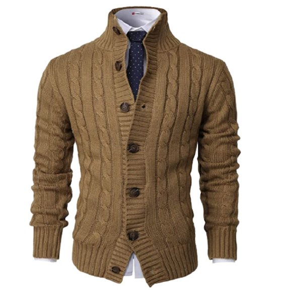 Sweaters Mens Casual Slim Fit Cardigan Knitted Sweater Poshmark